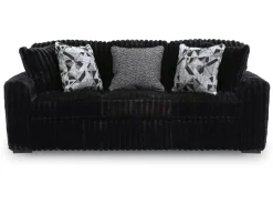 Mor Furniture Living Room Sets|Midnight Madness Sofa & Loveseat In Onyx