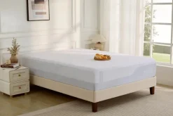 Mor Furniture Mattress Protectors|Mlily 5-Sided Rayon Bamboo Mattress Protector, Twin