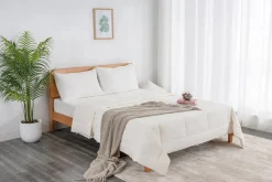 Mor Furniture Pillows|Mlily Soft Wash Pillow In White, Queen