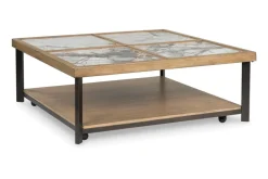 Mor Furniture Coffee Tables|Montia Coffee Table In Brown/Black/Gray