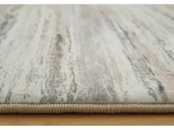 Mor Furniture Shop All Rugs|Nace Abstract Rug In Gray/Taupe/White, 5’ X 7’
