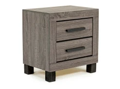 Mor Furniture Bedroom Sets|Naialyn Bookcase Bed, Dresser, Mirror & Nightstand In , Full Gray