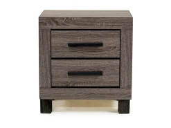 Mor Furniture Bedroom Sets|Naialyn Bookcase Bed, Dresser, Mirror & Nightstand In , Full Gray