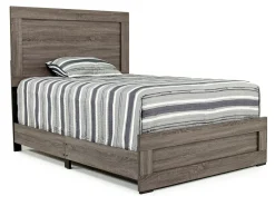 Mor Furniture Beds|Naialyn Panel Bed In , Full Gray