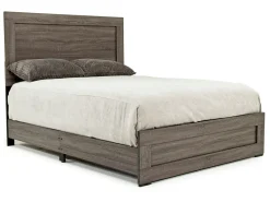 Mor Furniture Beds|Naialyn Panel Bed In , Full Gray