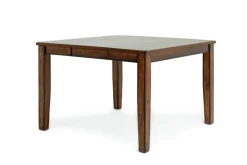 Mor Furniture Seating For 4|Counter Height Dining Sets|Napa Counter Height Extendable Dining Table & 4 Stools In Brown