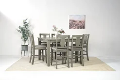 Mor Furniture Counter Height Tables|Dining Tables|Napa Counter Height Extendable Dining Table In Gray