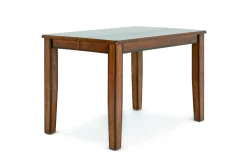 Mor Furniture Seating For 6|Counter Height Dining Sets|Napa Counter Height Extendable Dining Table, 4 Stools & Bench In Brown
