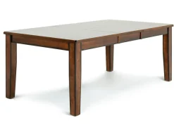 Mor Furniture Seating For 6|Dining Room Sets|Napa Extendable Dining Table & 6 Chairs In Brown