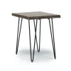 Mor Furniture Sofa & End Tables|Natures Edge Chairside Table In Chestnut/Black