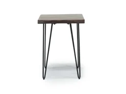 Mor Furniture Sofa & End Tables|Natures Edge Chairside Table In Chestnut/Black