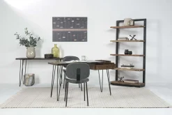 Mor Furniture Desks|Natures Edge Office Desk In Chestnut