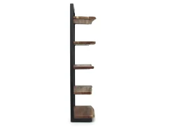 Mor Furniture Bookcases & Library Walls|Natures Edge 5-Shelf Bookcase In Brown