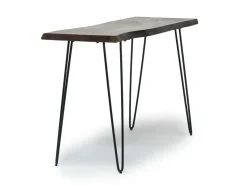 Mor Furniture Sofa & End Tables|Natures Edge Sofa Table Chestnut/Black
