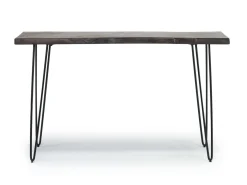 Mor Furniture Sofa & End Tables|Natures Edge Sofa Table Chestnut/Black