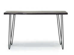 Mor Furniture Sofa & End Tables|Natures Edge Sofa Table Chestnut/Black