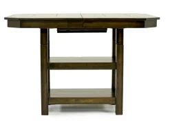 Mor Furniture Dining Tables|New Haven Adjustable Height Extendable Dining Table In Brown
