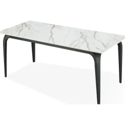 Mor Furniture Dining Tables|Nicoya Dining Table In Black Sintered Stone