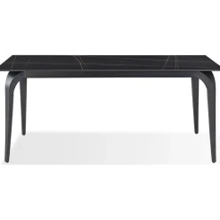 Mor Furniture Dining Tables|Nicoya Dining Table In Black Sintered Stone