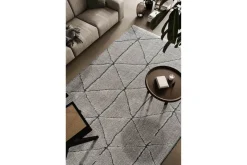 Mor Furniture Shop All Rugs|Nube Aire Rug In Gray/Anthracite, 5’ X 8’