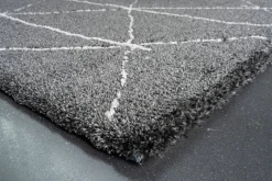 Mor Furniture Shop All Rugs|Nube Halo Rug In Anthracite/Ivory, 5’ X 8’