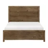 Mor Furniture Beds|Oaklyn Panel Bed In Brown, Queen