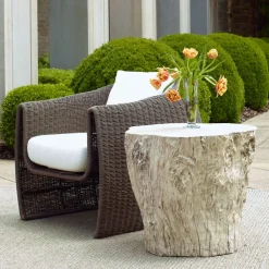 Mor Furniture Outdoor Accent Tables|Oakmont Outdoor End Table In Natural