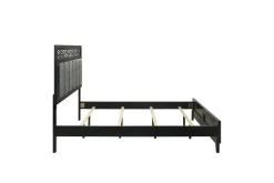 Mor Furniture Beds|Obsidian Panel Bed In , Queen Black