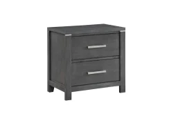 Mor Furniture Nightstands|Odessa Nightstand In Charcoal Gray