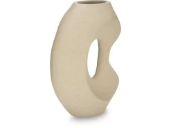Mor Furniture Vases|Odion Small Vase In Beige
