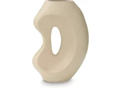 Mor Furniture Vases|Odion Small Vase In Beige