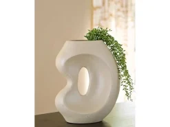 Mor Furniture Vases|Odion Small Vase In Beige