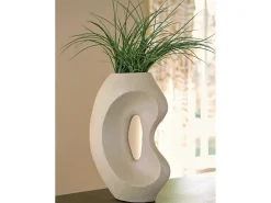 Mor Furniture Vases|Odion Small Vase In Beige