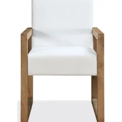 Mor Furniture Dining Chairs|One Upholstered Arm Chair In Bisque, Set Of 2