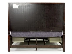 Mor Furniture Beds|Ontario Panel Bed W/ Storage In Gray, Eastern King
