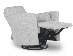Mor Furniture Recliners|Opal Swivel Gliding Recliner In Dove