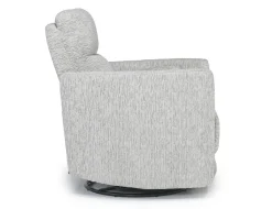 Mor Furniture Recliners|Opal Swivel Gliding Recliner In Dove