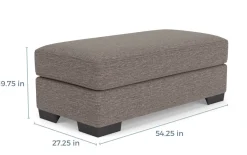 Mor Furniture Ottomans|Oracle Ottoman In Envy Bark