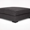 Mor Furniture Ottomans|Oracle Oversized Ottoman In Envy Ebony