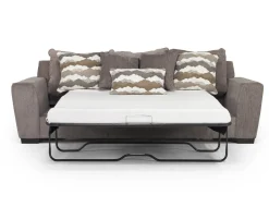 Mor Furniture Sleeper Sofas|Sofas|Oracle Queen Sleeper Sofa W/ Mattress In , Down Envy Ebony
