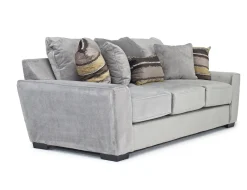 Mor Furniture Sleeper Sofas|Sofas|Oracle Queen Sleeper Sofa W/ Mattress In , Down Envy Ebony
