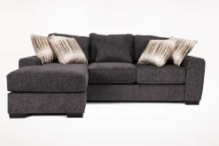 Mor Furniture Sofas|Oracle Reversible Sofa Chaise In Envy Bark