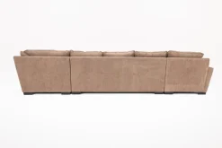 Mor Furniture Sectionals|Oracle Tux Sofa Chaise Sectional In Envy Ebony, Left Facing, Down