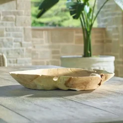 Mor Furniture Trays & Boxes|Organic Embrace Bowl In Brown