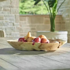 Mor Furniture Trays & Boxes|Organic Embrace Bowl In Brown