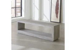 Mor Furniture Dining Benches|Oxford Dining Bench In Basalt Gray