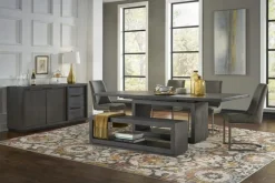Mor Furniture Dining Tables|Oxford Dining Table In Basalt Gray