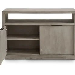 Mor Furniture Media Consoles & Hutches|Tv Stands|Oxford Media Console In Mineral, 74 Inch