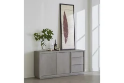 Mor Furniture Sideboards, Buffets & Hutches|Oxford Sideboard In Basalt Gray