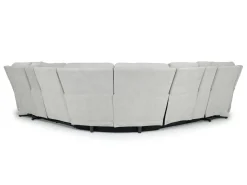 Mor Furniture Sectionals|Palencia 7 Piece 3 Power Sectional In Trento Charcoal